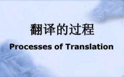 翻译过程的理解翻译（3翻译的过程通常包括哪些环节?）