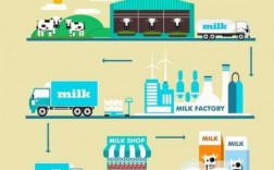 牛奶生产过程卡通（牛奶生产过程卡通图片）