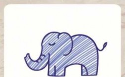 大象画的过程（大象的画怎么画）
