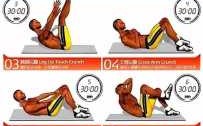 锻炼腹肌过程（锻炼腹肌过程视频教程）