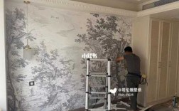 壁画施工过程（壁画施工流程）