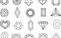 画钻石简笔过程图（画钻石怎么画）