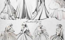 服装婚纱设计过程（服装婚纱设计灵感）