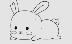 简单的画兔子过程（简单画法兔子）