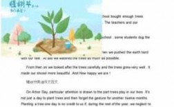 植树过程英文作文（植树过程英语）