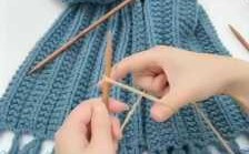 织围巾的过程（织围巾的过程怎么写）