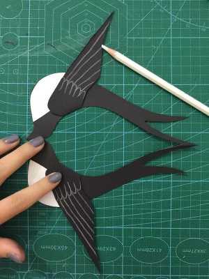 纸杯燕子过程（手工纸燕子）-图3