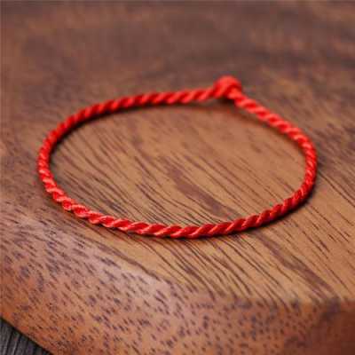绳子编织手链过程（绳子编织手链视频）-图3