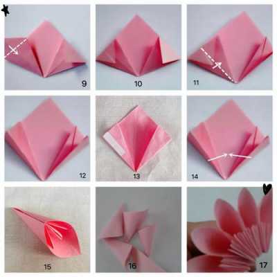 樱花瓣折纸过程（樱花花瓣折法）-图3