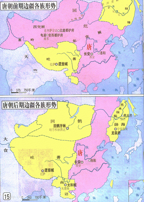 唐朝疆域的伸缩过程（五分钟看完唐朝疆域变化）-图1