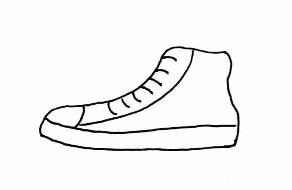 画鞋子简笔画过程（画鞋子简笔画过程图片）-图1