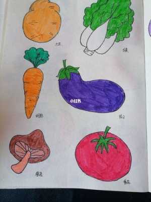 关于蔬菜的画过程（关于蔬菜的画怎么画）-图1