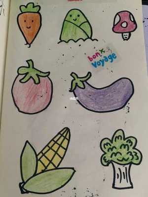 关于蔬菜的画过程（关于蔬菜的画怎么画）-图3