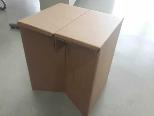 纸箱板凳制作过程（纸箱子制作凳子）-图3