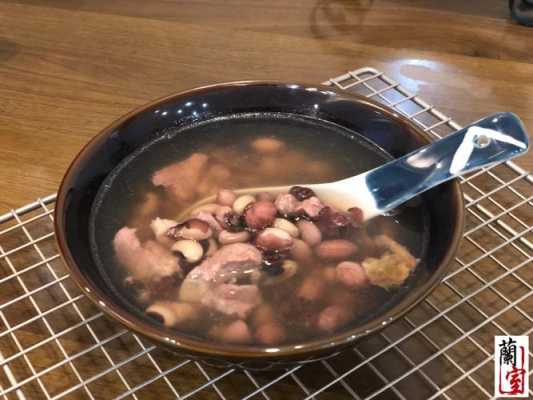 红豆野人熬汤过程（红豆煨汤）-图3