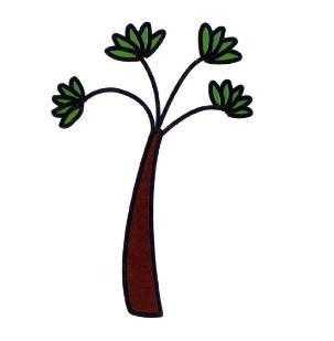 小树成长过程的简笔画（小树成长过程的简笔画图片）-图3