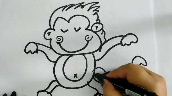 小猴画画过程（小猴画画过程怎么画）-图1