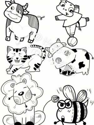 可爱的动物画过程（画可爱的动物简笔画）-图2