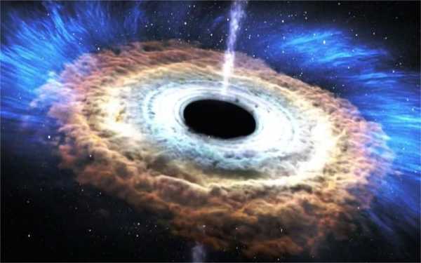 黑洞吞噬恒星过程（黑洞吞恒星实拍）-图1