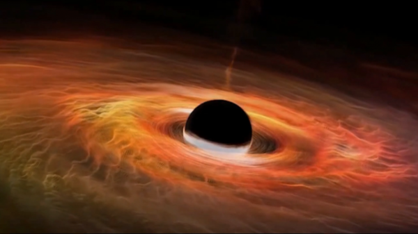黑洞吞噬恒星过程（黑洞吞恒星实拍）-图2