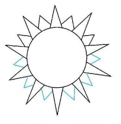 太阳简比画的过程（太阳简比画的过程图片）-图3