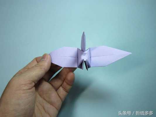 千纸鹤的简单折法过程（千纸鹤的折法简单的）-图2