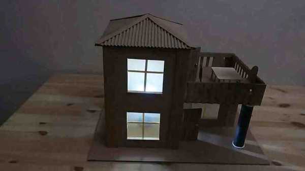 模型屋制作过程（模型房子设计图）-图3