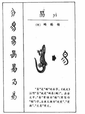 易的汉字变化过程（易的字形）-图1