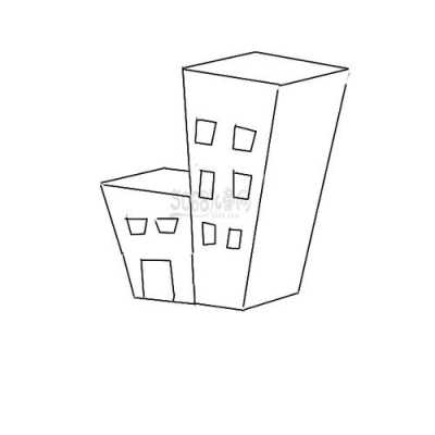 楼的简化过程（楼的简易画法）-图3