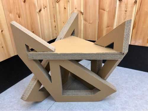 纸椅制作过程（纸椅子怎么做）-图1