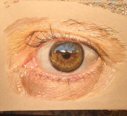 眼睛彩绘过程（眼睛彩色简笔画）-图3