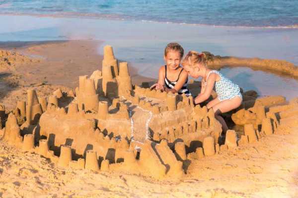 沙滩堆城堡过程（沙滩堆沙堡）-图3