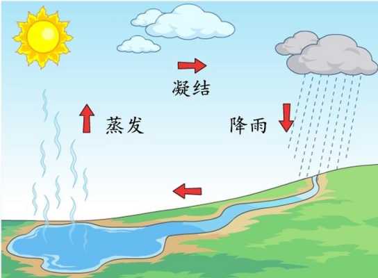 雨形成的过程卡通（雨形成的过程图画）-图1