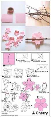 樱花手工折纸过程（樱花手工折纸教程）-图1